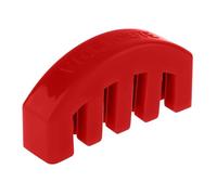 Rubber Practice Mute Rubber/Mental Violin Practice Mute Volume Control Colorful For practice(5 Claw Rubber Red)