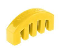 Rubber Practice Mute Rubber/Mental Violin Practice Mute Volume Control Colorful For practice(5 Claw Rubber Yellow)