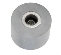 Rubber Press Roller 60 x 8 x 40 mm with Bearing for Edge Buckets Metal Rubber Pressure Roller 60 mm Heat Resistant Woodwork Edge Pin Roll 60 x 8 x 40 mm for Professional Carpenters Workshop Press