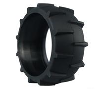 Rubber Pulley for Dreame A1 Robotic Lawnmower Front Wheel Accessory | Rubber Material, 110x40mm Size, Front Wheel Fit, Easy Tool-free Install, Reduces Wear, Extends Mower Life