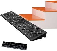 Rubber Ramps Rubber threshold ramp, portable kerb, non-slip transition(100 * 30 * 12cm/39 * 12 * 4.7in)