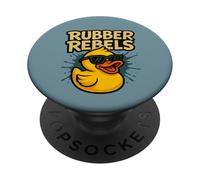 Rubber Rebels Cool Duck Retro Street Vibe PopSockets Adhesive PopGrip