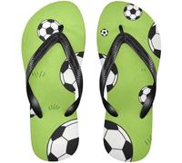 Rubber reef flip flops 2026 World Cup Soccer Ball sandals for women