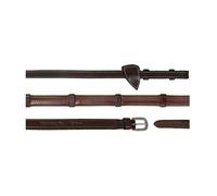 Rubber reins for horses with 7 stops Dy'on