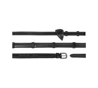 Rubber reins for horses with 7 stops Dy'on