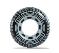 Rubber Rings for Adults Kids, 91cm Giant Car Tyre Inflatable Swimming Ring, Black PVC Inflatable Pool Rings, Swim Inflatables Pool Floating Ring for Men Boys Summer Beach