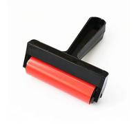 Rubber Roller 1pc Diamond Painting Roller Plastic Rubber Pressure Wheel DIY Pressure Diamond Tool Diamond Reinforced Color Roller(Red)