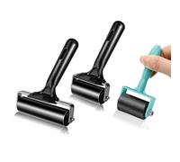 Rubber Roller, 3 PCS Printing Ink Roller Brayer Roller for Crafts Printmaking Block Printing Color Block Stamping Crafts Ink Applicator, 10cm 6cm 3.5cm