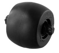 Rubber Roller For Deebot For OZMO 950, Quiet Upgrade For Main Brush with Ball Bearing, Low Noise Replacement for Hard Floor Joints, Thermoplastic Rubber For Silence Kit