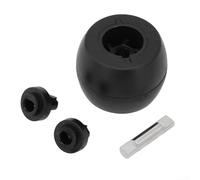 Rubber Roller for OZMO T8 Replacement Wheel Compatible with N8 N5 Vacuum Robot Noise Reducing Ball Bearing Silent Operation Caster for Hard Floor Joints Easy to Install Abrasion Resist
