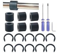 Rubber Roller Replacement Set, Mat Guide Rubbers, Retaining Rings for Cricut Repair Accessories, Complete Repair Kits Compatible with Cricut Maker/Maker 3 Only
