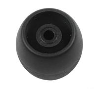 Rubber Roller Wheel for Qrevo Curv For Saros 10 For Saros 10R Vacuum Robots with Material for Noise Reduction and Long lasting Durability (1 Pack)