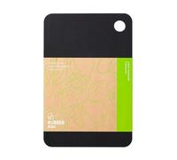 Rubber Rubber NBD001 Cutting Board, Synthetic Rubber, Black, M, Made in Japan 11.8 x 7.9 x 0.3 inches (300 x 200 x 8 mm) (M)