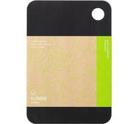 Rubber Rubber NBD002 Cutting Board, Synthetic Rubber, Black, S, Made in Japan 10 x 6.8 x 0.3 inches (255 x 175 x 8 mm) (S)