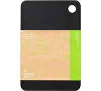 Rubber Rubber NBD003 Cutting Board, Synthetic Rubber, Black, L, Made in Japan (L)