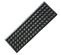 Rubber Safety Stair Tread Mat - Heavy Duty - Non-Slip - 75 cm x 25 cm