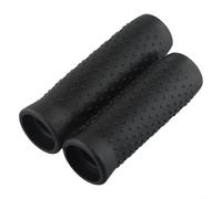 Rubber Scooter Grips Set Long Short 125mm 110mm Anti-Slip | Non-slip granular texture, secure hold, wet weather safe, easy install, for ninebot MAX compatible
