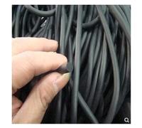 Rubber Seal 5m Black O Auto Door Seal Protector Car Rubber Foam Sealing Filler Strip Weatherstrip Round EPDM Foaming Strip(7mm Diameter)