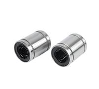 Rubber Seal Linear Ball Bearings, Linear Ball Bearings LMUU Bushing Cylindrical Roller Pack Of 5(LM13UU)