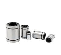 Rubber Seal Linear Ball Bearings, Series Linear Bearings Cylindrical Roller 10 pcs 8mm for Axis(Lm10uu)