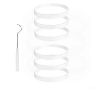 Rubber Seal Ring Set for Juicer HR2194 HR2196 RI2096 - Blender Accessories with Grinding Base Hook - BPA Free Gasket Replacement - Kitchen Appliance Spare Part(5)