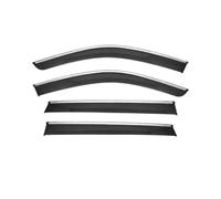 Rubber Seal Weather Stripping Air Deflectors Guard Rain Smoke Window Visor Deflector Wind Vent Awnings Shelters For BMW For X5 E53 1999-2005 2004 2003