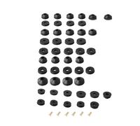 Rubber Sealing Gaskets Rubber Sealing Rings Shower Hose Washers 48/58 Pack Suitable for Faucets & Showers Rings