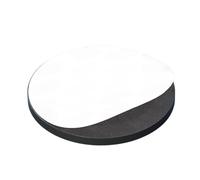 Rubber Sealing Material Adhesive Backed VMQ Silicone Rubber Sheets, Black Films Weather Resistance 0.5-2mm 10pcs(23x1.5mm)