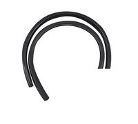 Rubber Sealing Strip Car Rubber Weatherstrip Sound Insulation Anti-Scratch Protector Sealing Strips 2Piece Door Edge Seal Strip B Pillar Car Door Seal Strip