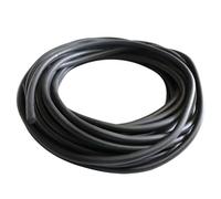 rubber sealing strip,gap solid NBR Nitrile Rubber Sealing Strip Black Solid Round O-Bar Seal Oil Resistance Diameter 1mm to 30mm strip excluder(8mm x 1 meter)