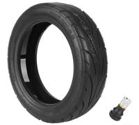 Rubber Self-Sealing Tire 10 Inch for E-Scooter(B) | High-grade rubber, abrasion resistant, long for service life, fits electric for scooters, black color