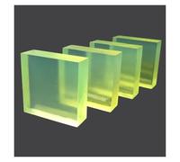 Rubber sheets, 4PCS 100x100x20mm/4x4x0.8in Damping Plate Polyurethane Square