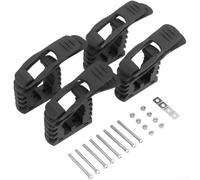 Rubber Shovel Mount Clamp Off Road Vehicle Axe Holder TPE for TPU Anti-Shock 16mm-57mm Diameter(A)