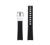 Rubber Silicone Watch Strap Fit for Omega 300 AT150 Aqua Terra Ultra Light 8900 Steel Buckle 20mm Watchband Bracelets