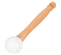 Rubber Singing Bowl Striker Wooden Mallet for Crystal Bowl Players | Lightweight Portable Grip, Wood and Rubber Build, for Percussion Instruments, Friends Fond of Singing Bowl