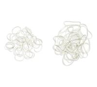 Rubber Small Band 40pcs transparent