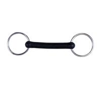 Rubber snaffle and free ring bits for horses Weatherbeeta Korsteel Flexi