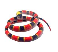 Rubber Snake - Soft Flexible 27.56x0.39x0.39in | Fake Snake Toy, Realistic Snakes Prank Prop, Reptile Model | Fun Trick Toy For Halloween, Parties, Gags, Garden Decor, Kids Play, And Outdoor