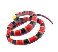 Rubber Snake Toy - Rubber Snakes Realistic, Realistic Snake Decoration Prank Toys | 70cm Long Rubber Snakes Realistic Decoration to Keep Birds Away, Fake Snake Toy for Halloween Party Favors