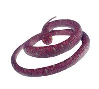 Rubber Snake Toy - Rubber Snakes Realistic, Realistic Snake Decoration Prank Toys | 70cm Long Rubber Snakes Realistic Decoration to Keep Birds Away, Fake Snake Toy for Halloween Party Favors