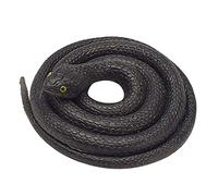 Rubber Snakes 80cm Fake Snake Plastic Snakes Realistic Snakes Multicolor Fake Snake for Garden Props to Keep Birds Away, Pranks
