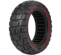 Rubber Solid Tire 11 Inch Anti-Puncture for Electric for scooters(Red Border)