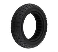 Rubber Solid Tyre 9.5 Inch with Color Stripe for Electric Scooter(Black)