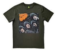 Rubber Soul Album T-Shirt The Beatles Green M
