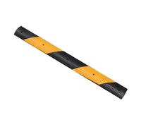 Rubber Speed Humps for Traffic Control, Mini Road Buffers for Parking Lots, Driveways & Highways - Safe Speed Reduction Solution