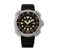 Rubber Sport Watch with Chronograph and Date Function, male, CITIZEN, Watches, Black, ONE SIZE, Accessories ONE SIZE