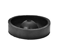 Rubber Sprue Wax Base Jewelry Lost Wax Casting Flask Ring Tree Silicone Base Jewelry Processing Accessory for Steel Vacuum Casting Steel Flask Round Black Rubber Base Wax Casting (5 Inch)