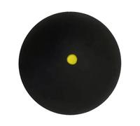 Rubber Squash Balls - Squash Balls Single Yellow Dot | Competition Squash Ball 38mm | Consistent Bounce Squash Balls For Professional Training, Intermediate, Beginners, Junior Competition