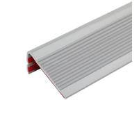 Rubber Stair Nosing Anti Slip Self Strip 3m x 5cm | Self- rubber stair nosing provides reliable slip resistance to keep steps safe and clean with simple wipe maintenance.