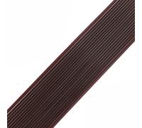 Rubber Stair Tread Edge Protector, Stair Step Edge Guard, Suitable for Indoor and Outdoor environments. Protects The Safety of The Elderly and Children(Brown,3cm)